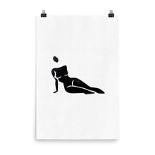 Load image into Gallery viewer, 24x36 Daze Female Silhouette Art Print Positions Collection