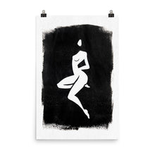 Load image into Gallery viewer, 24x36 Muse No.2 Female Silhouette Print Positions Collection