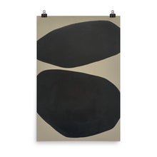 Load image into Gallery viewer, 24x36 Moon Rocks Geometric Art Print Irregular Collection