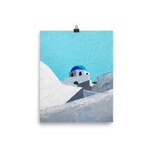 Load image into Gallery viewer, 8x10 Sunrise Painting Art Print Greece Collection