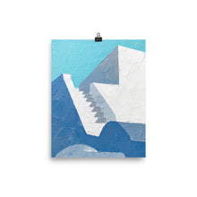 Load image into Gallery viewer, 8x10 A Moment In Time Painting Greece Print