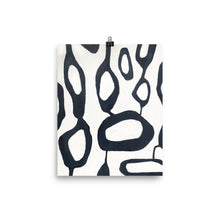 Load image into Gallery viewer, 8x10 Euphoria Abstract Shapes Art Print Irregular Collection