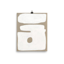 Load image into Gallery viewer, 8x10 Thoughtful Abstract Shapes Art Print Irregular Collection