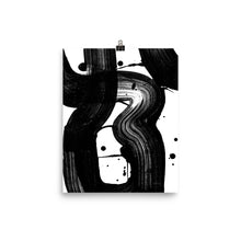 Load image into Gallery viewer, 8x10 Mood Abstract Brushstroke Art Print Movement Collection