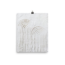 Load image into Gallery viewer, 8x10 Sunday Abstract Plaster Art Print Texture Collection