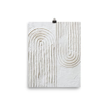 Load image into Gallery viewer, 8x10 Warmth Abstract Plaster Art Print Texture Collection