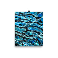 Load image into Gallery viewer, 8x10 Fluid Painting Art Print Water Collection