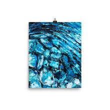 Load image into Gallery viewer, 8x10 Transparent Painting Art Print Water Collection