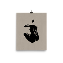 Load image into Gallery viewer, 8x10 Waiting No.2 Female Silhouette Print Positions Collection