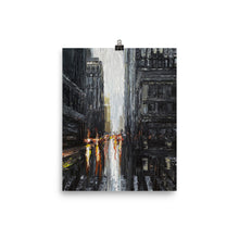 Load image into Gallery viewer, 8x10 Boarding At Dawn Cityscape Print Urban Collection