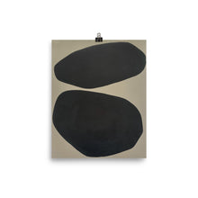 Load image into Gallery viewer, 8x10 Moon Rocks Geometric Art Print Irregular Collection