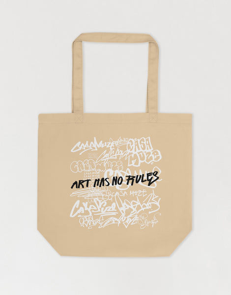 Art Has No Rules Graffiti Art Quote Tote Bag
