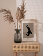 Load image into Gallery viewer, Woman Body Silhouette Print Figure Painting Wall Art
