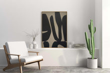 Load image into Gallery viewer, Minimalist Abstract Shapes Contemporary Wall Decor Neutral Colours
