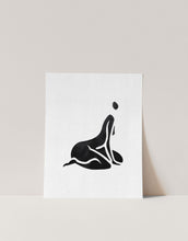 Load image into Gallery viewer, Black and White Female Body Figure Wall Art
