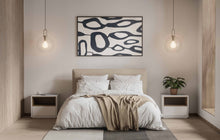 Load image into Gallery viewer, Minimalist Abstract Shapes Contemporary Wall Decor Neutral Bedroom
