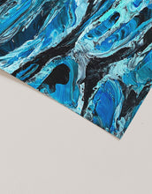 Load image into Gallery viewer, Painting Texture of Abstract Water Art Print
