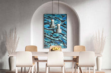 Load image into Gallery viewer, Large Wall Art Abstract Water Painting
