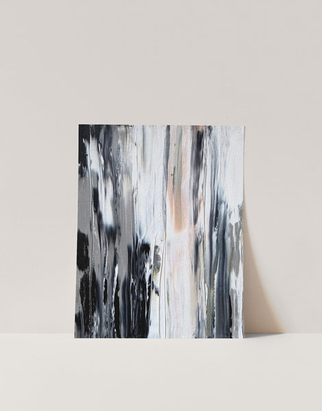 Abstract Paint Smear Painting Modern Wall Art Print