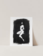 Load image into Gallery viewer, Paint Texture Female Body Silhouette Wall Art
