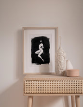 Load image into Gallery viewer, Contemporary Female Body Figure Black and White Print
