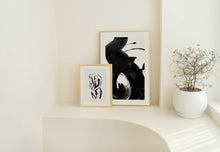 Load image into Gallery viewer, Black and White Female Body Candid Wall Art
