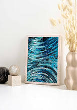 Load image into Gallery viewer, Abstract Water Ripple Effect Painting
