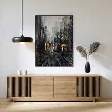 Load image into Gallery viewer, Dark Abstract City Painting Wall Art Prints Canada
