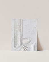 Load image into Gallery viewer, Minimalist Plaster Art Print Neutral Boho Wall Decor
