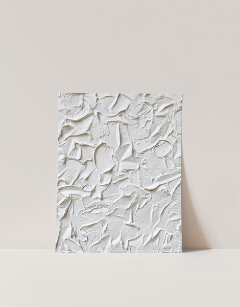 Abstract Plaster Art Print Wall Decor Canada