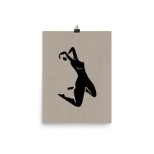Load image into Gallery viewer, 12x16 Breathe No.2 Female Silhouette Print Positions Collection
