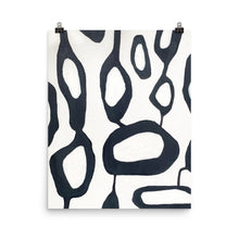 Load image into Gallery viewer, 16x20 Euphoria Abstract Shapes Art Print Irregular Collection
