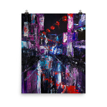 Load image into Gallery viewer, 16x20 Tokyo Drift Cityscape Art Print Urban Collection
