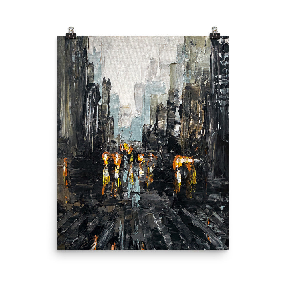 Rush Hour - Art Print | Casa Muze
