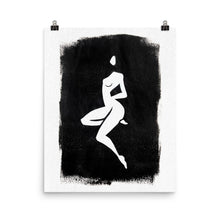Load image into Gallery viewer, 16x20 Muse No.2 Female Silhouette Print Positions Collection

