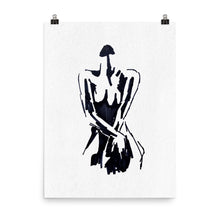 Load image into Gallery viewer, 18x24 Senses Drawing Art Print Body Language Collection
