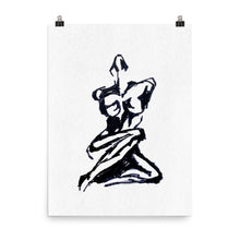 Load image into Gallery viewer, 18x24 Divine Drawing Art Print Body Language Collection

