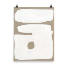 Load image into Gallery viewer, 18x24 Thoughtful Abstract Shapes Art Print Irregular Collection
