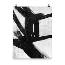 Load image into Gallery viewer, 18x24 Pathways Abstract Brushstroke Art Print Stark Collection
