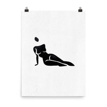 Load image into Gallery viewer, 18x24 Daze Female Silhouette Art Print Positions Collection
