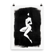 Load image into Gallery viewer, 18x24 Muse No.2 Female Silhouette Print Positions Collection
