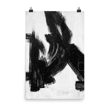 Load image into Gallery viewer, 24x36 Expression Abstract Brushstroke Art Print Stark Collection

