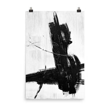 Load image into Gallery viewer, 24x36 Focus Abstract Brushstroke Art Print Stark Collection
