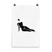 Load image into Gallery viewer, 24x36 Daze Female Silhouette Art Print Positions Collection
