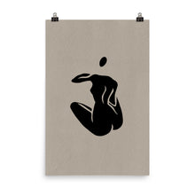 Load image into Gallery viewer, 24x36 Waiting No.2 Female Silhouette Print Positions Collection
