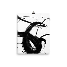 Load image into Gallery viewer, 8x10 Champagne Pop Brushstroke Art Print Movement Collection
