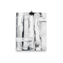 Load image into Gallery viewer, 8x10 Between The Lines Linear Brushstrokes Stark Collection
