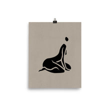 Load image into Gallery viewer, 8x10 Curious No.2 Female Silhouette Print Positions Collection
