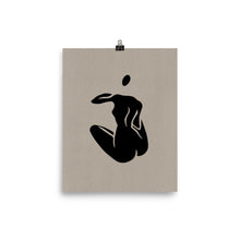 Load image into Gallery viewer, 8x10 Waiting No.2 Female Silhouette Print Positions Collection
