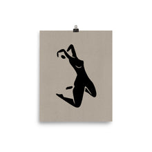 Load image into Gallery viewer, 8x10 Breathe No.2 Female Silhouette Print Positions Collection
